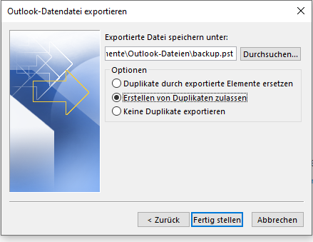 Outlook Konto Exportieren - So Geht Es Einfach » #lernsnacks #weggesnackt